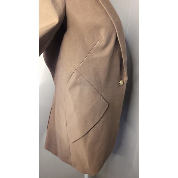 WHBM camel brown professional one button blazer - Picture 9 of 15